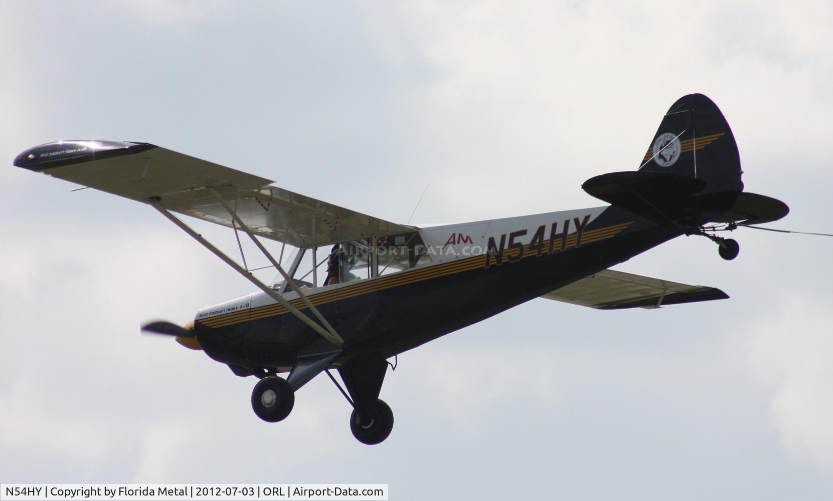 N54HY, 2001 Aviat A-1B Husky C/N 2130, Aviat A-1B