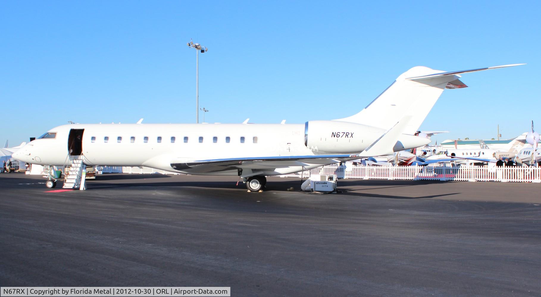 N67RX, 2000 Bombardier Global Express (BD-700-1A10) C/N 9067, Global Express at NBAA