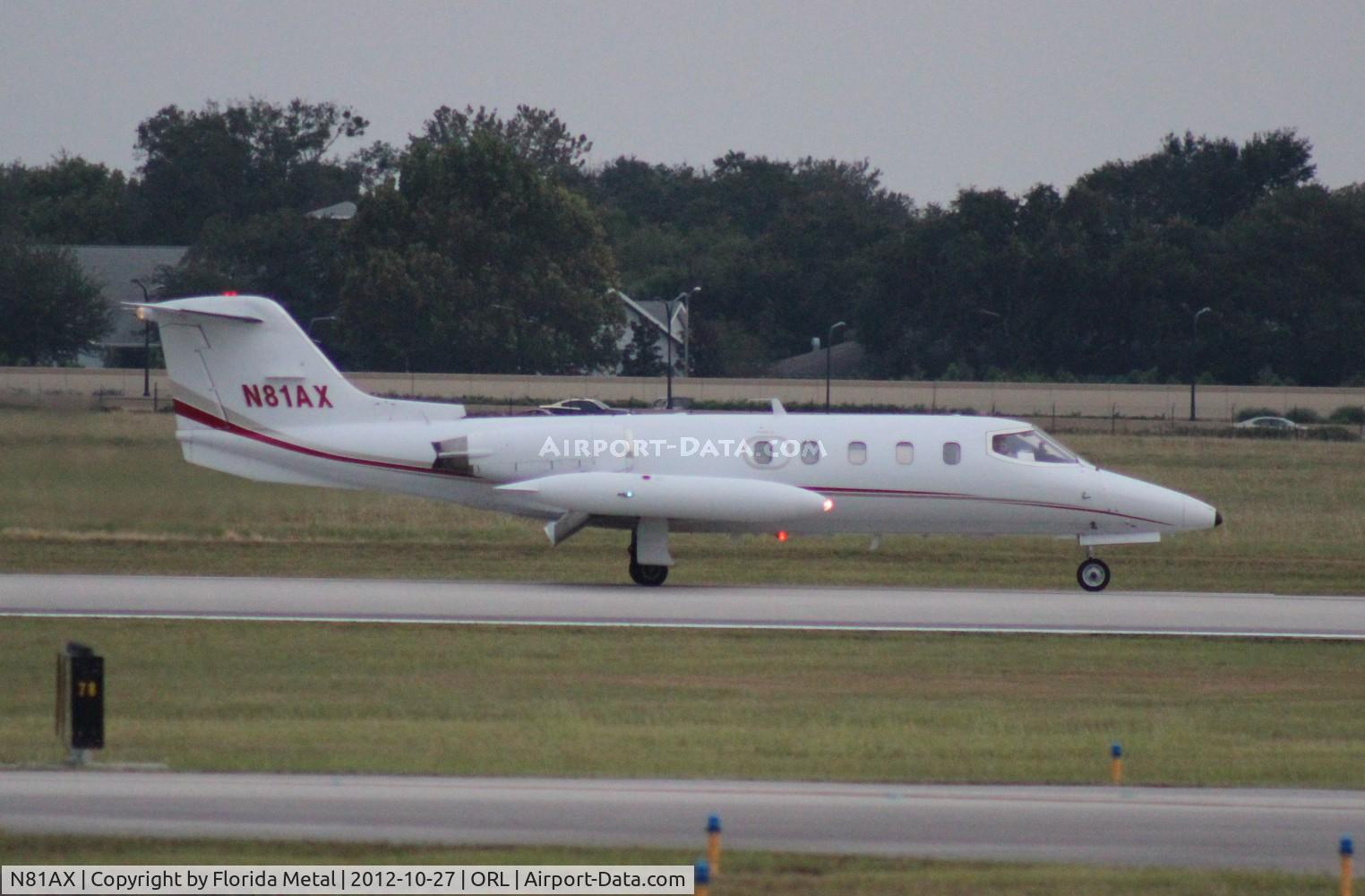 N81AX, 1979 Gates Learjet 25D C/N 279, Lear 25D