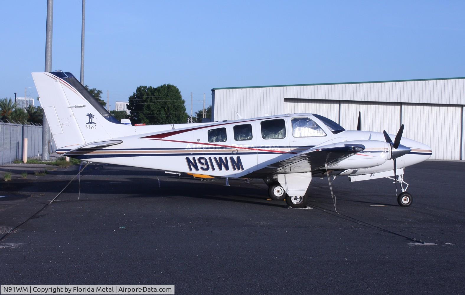 N91WM, 1983 Beech 58 Baron C/N TH-1396, Beech 58