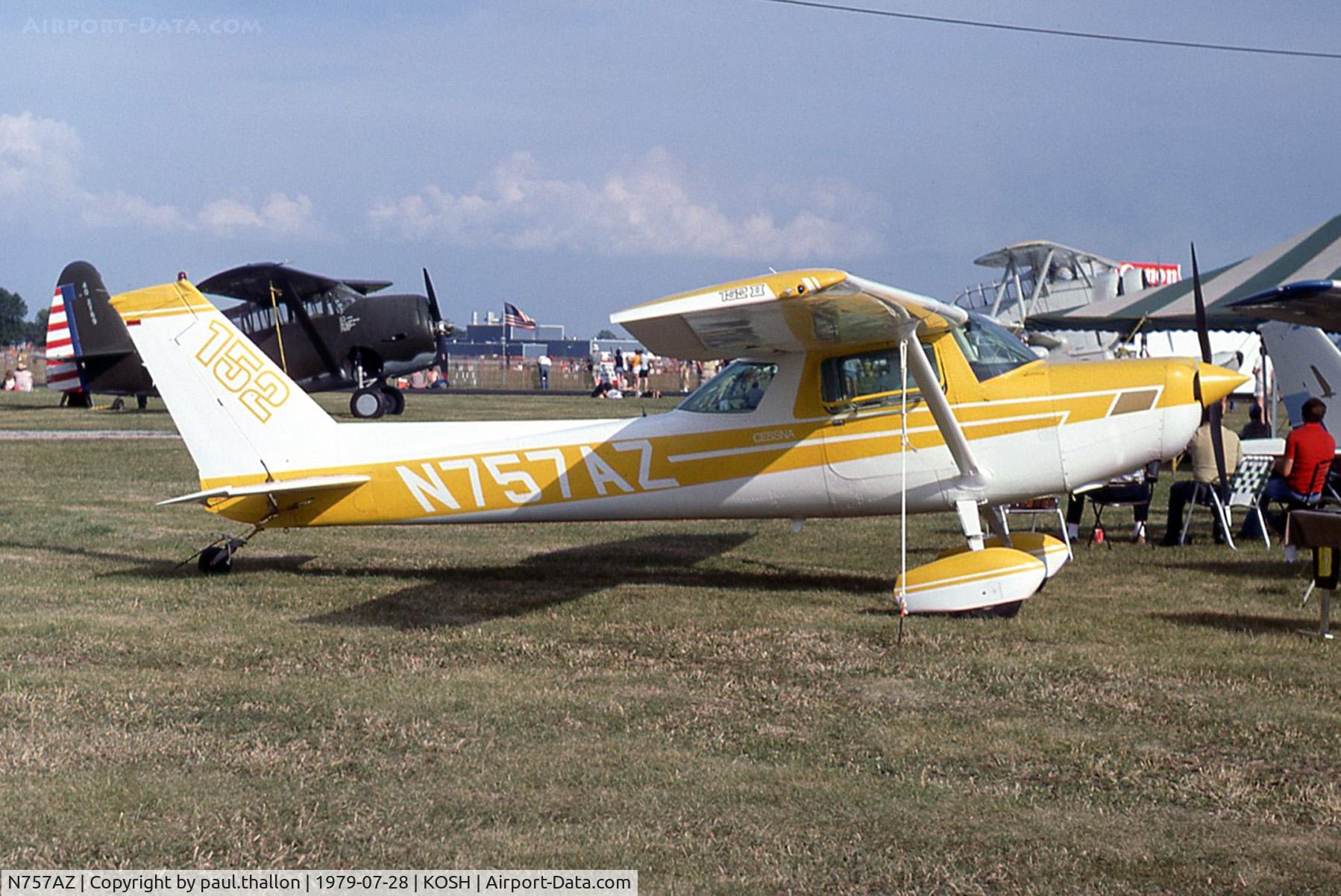 N757AZ, 1977 Cessna 152 C/N 15279598, Cessna 152 with tailwheel