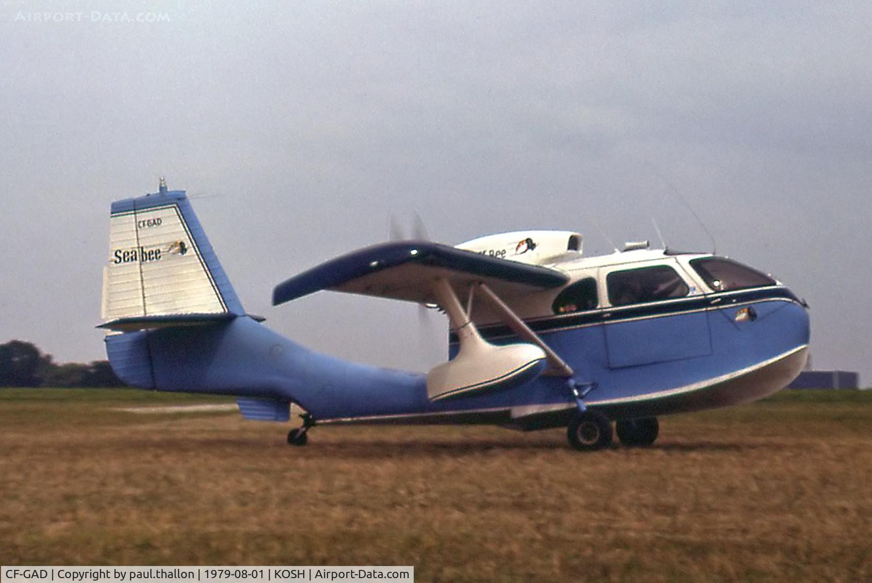 CF-GAD, 2006 Republic RC-3 Seabee Seabee C/N 965, EAA'79