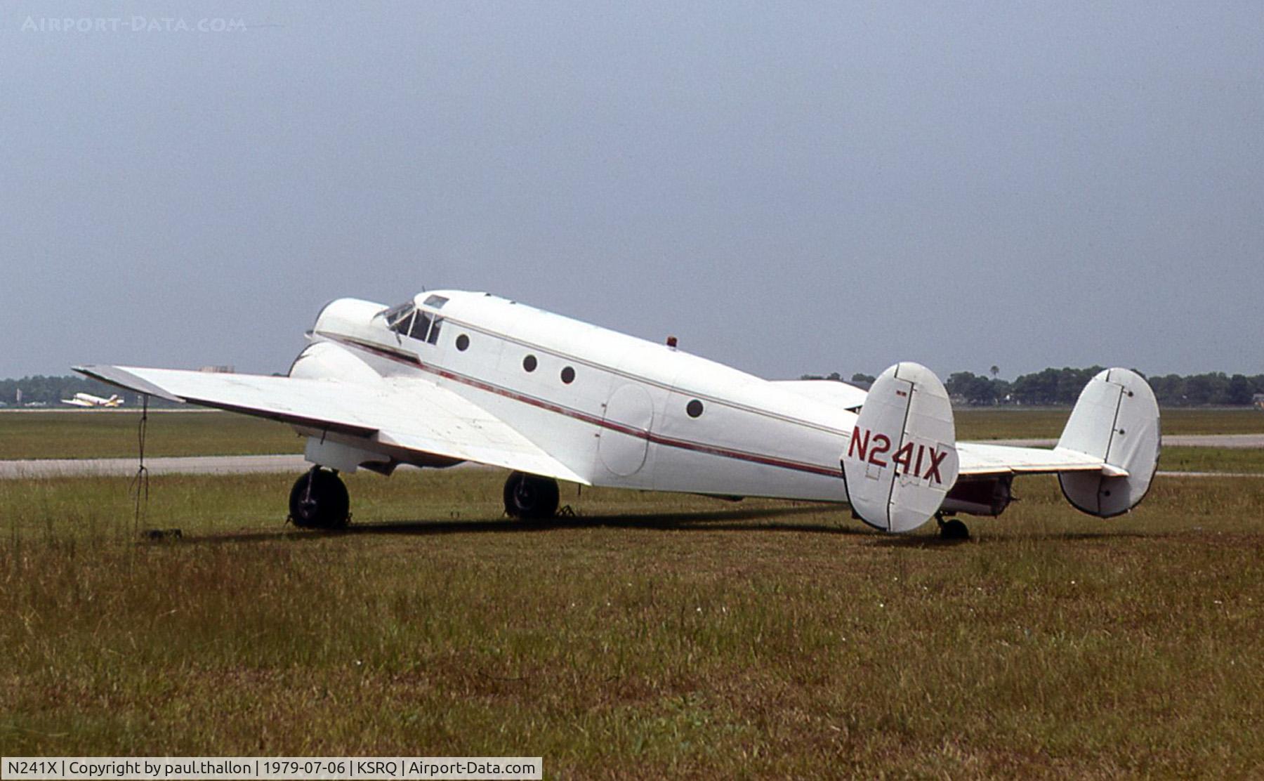 N241X, 1959 Beech E18S-9700 C/N BA-455, Beech AT-11 Kansan