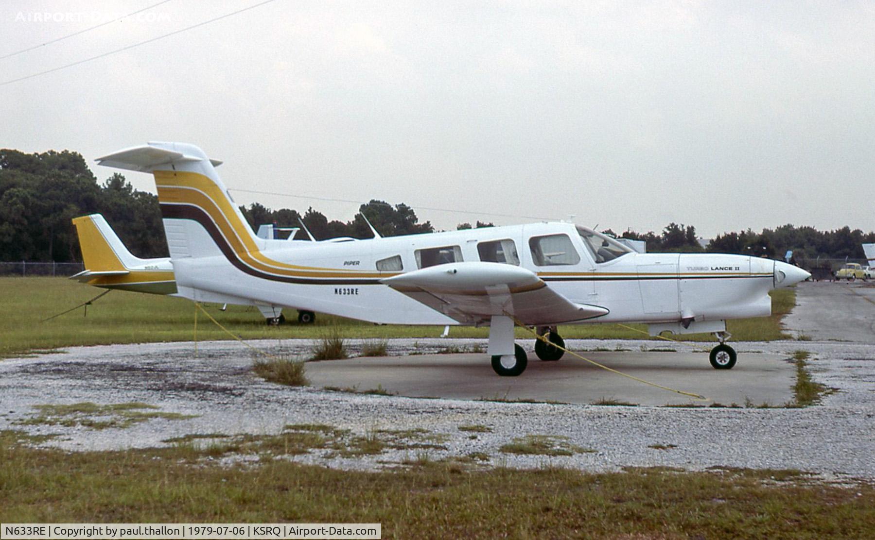 N633RE, Piper PA-32RT-300T Turbo Lance II C/N 32R7887192, N633RE at SRQ
