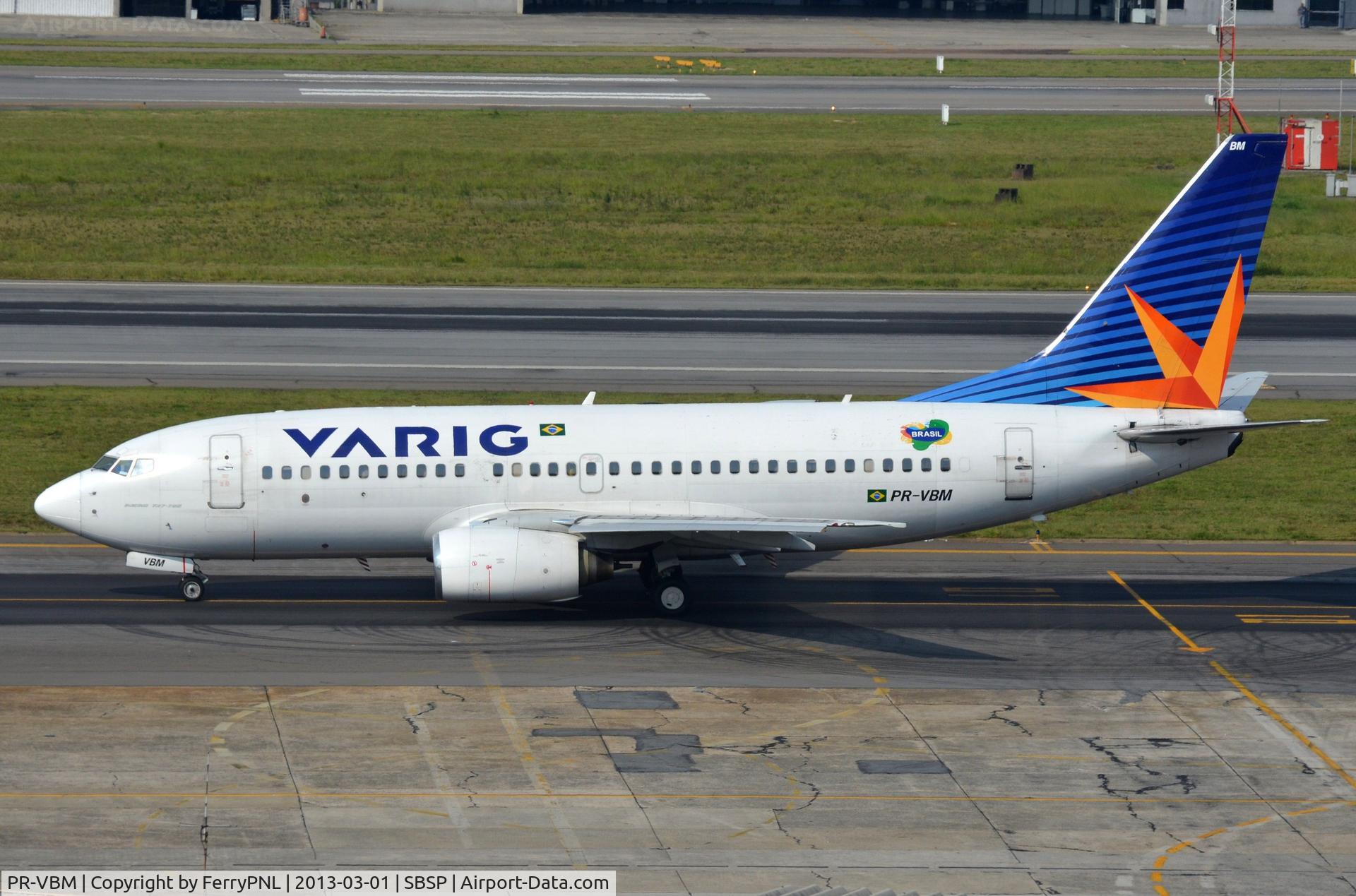 PR-VBM, 2001 Boeing 737-7EA C/N 32406, Varig B737