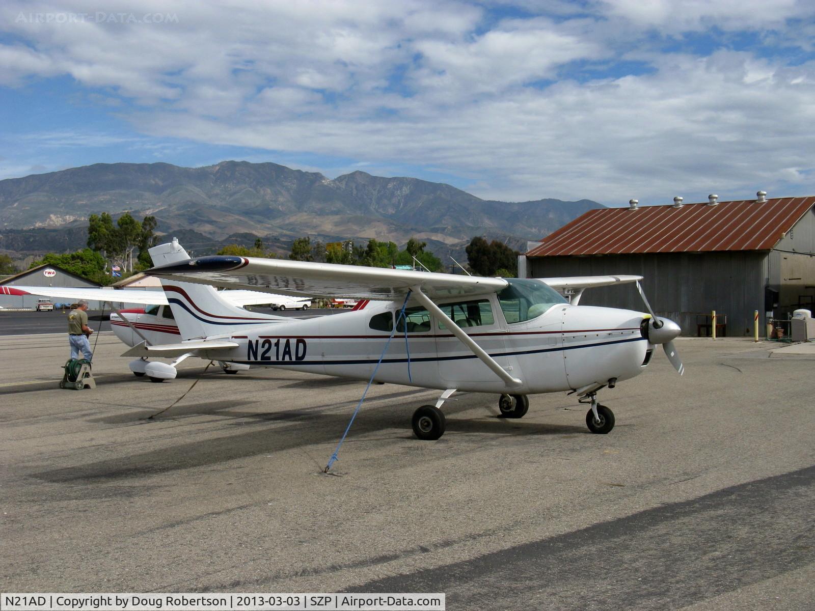 N21AD, 1961 Cessna 182D Skylane C/N 18253313, 1961 Cessna 182D SKYLANE, Continental O-470 230 Hp