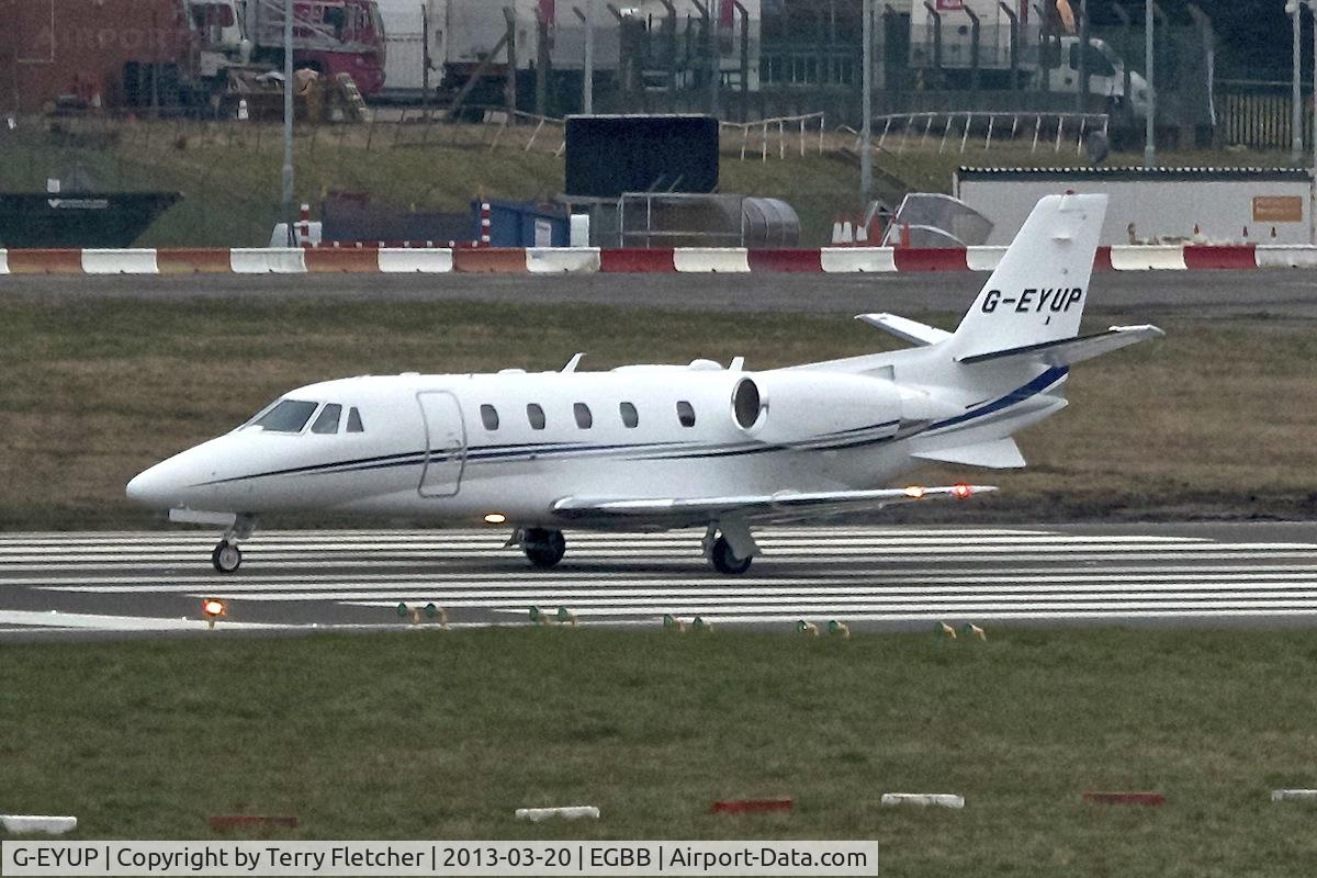 G-EYUP, 2012 Cessna 560XL Citation XLS+ C/N 560-6116, 2012 Cessna 560XL Citation XLS+, c/n: 560-6116