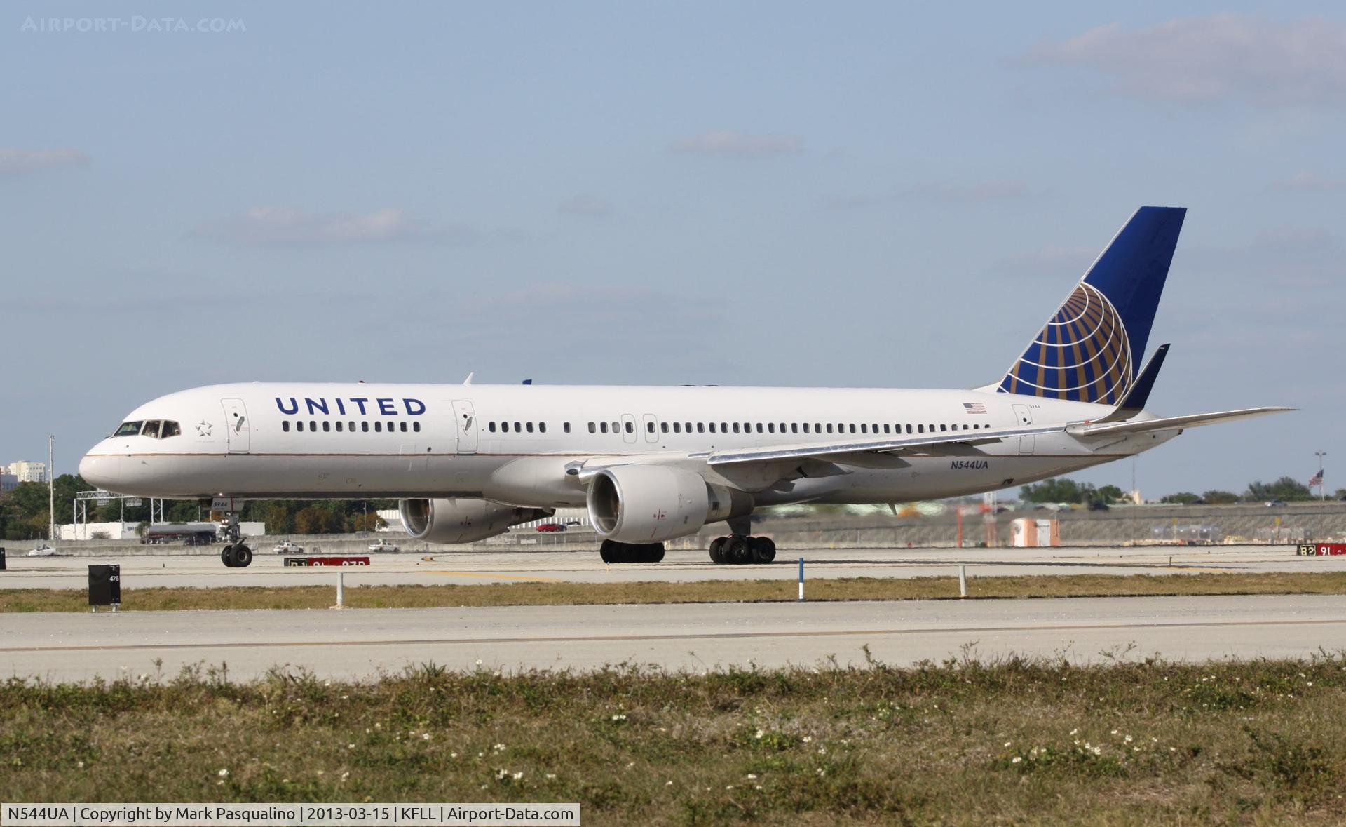 N544UA, 1991 Boeing 757-222 C/N 25322, Boeing 757-200