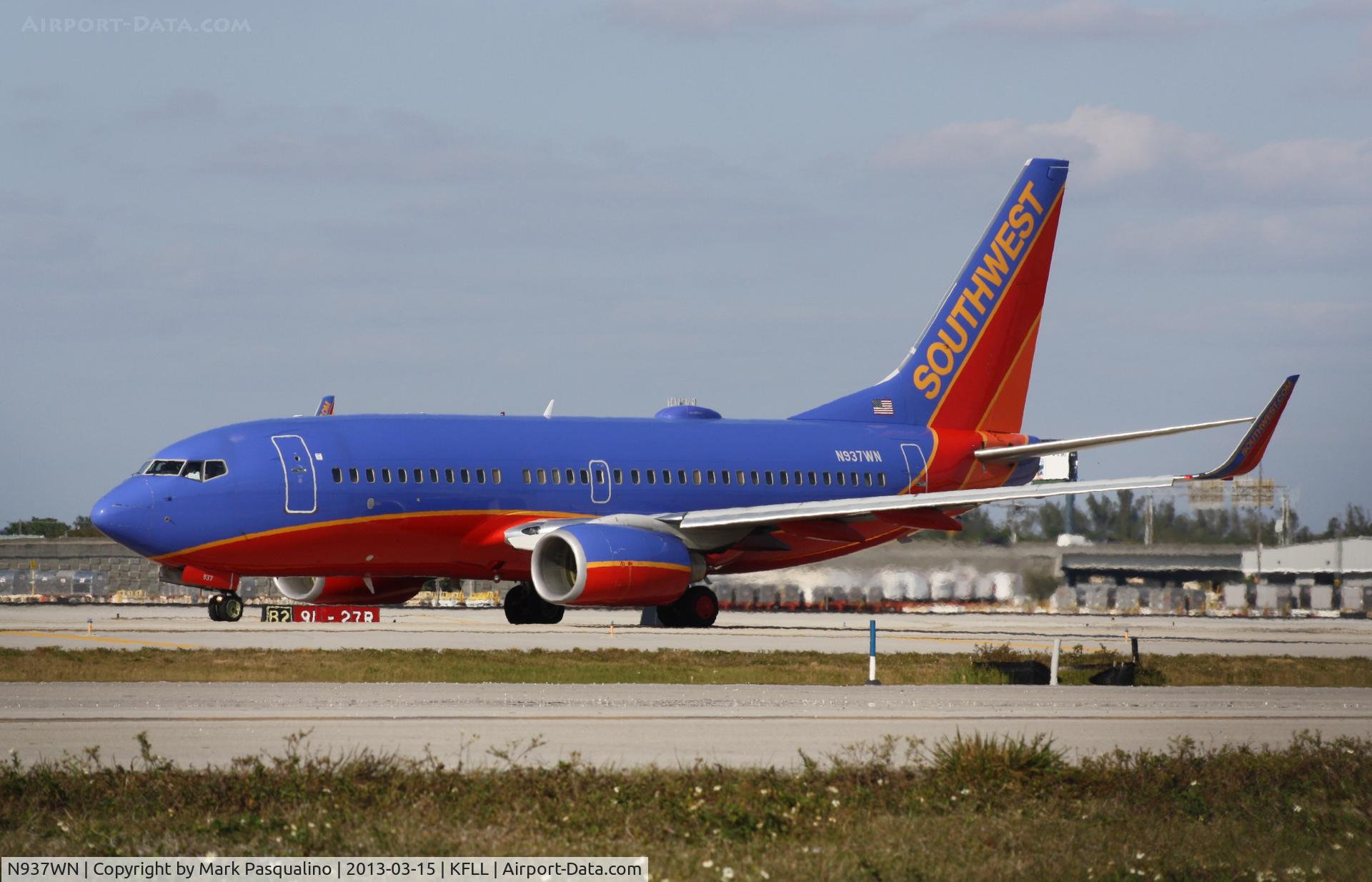 N937WN, 2009 Boeing 737-7H4 C/N 36644, Boeing 737-700