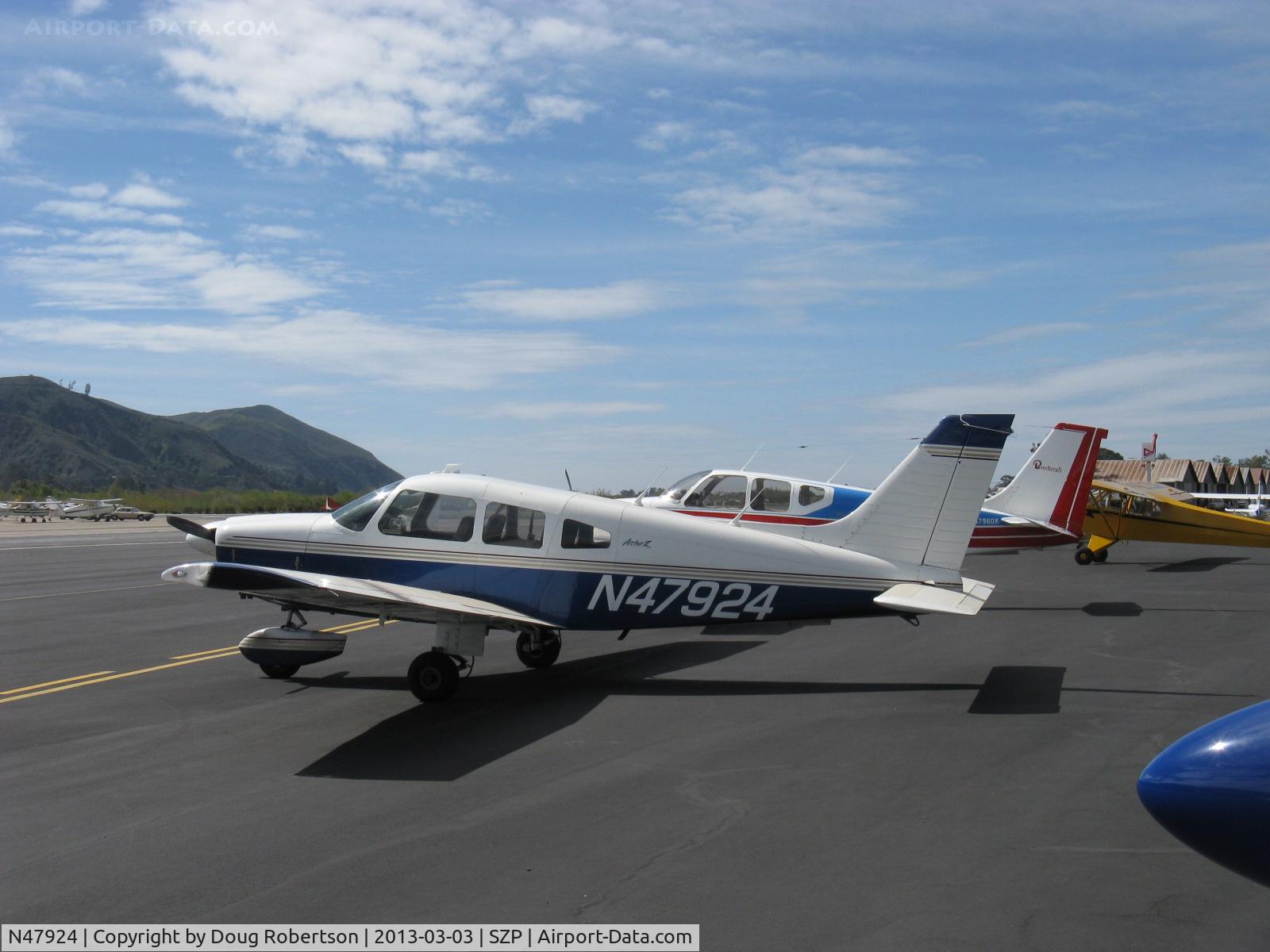 N47924, Piper PA-28-181 Archer II C/N 28-7890154, 1978 Piper PA-28-181 ARCHER II, Lycoming O-360-A4M 180 Hp
