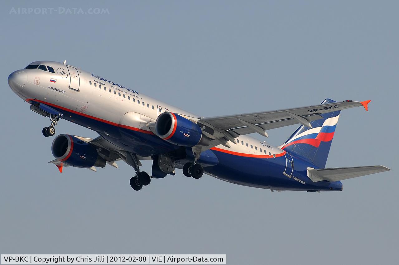 VP-BKC, 2008 Airbus A320-214 C/N 3545, Aeroflot