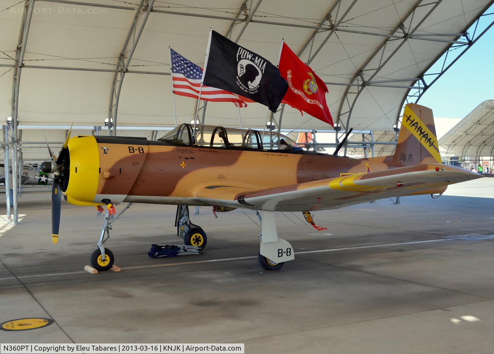 N360PT, Nanchang CJ-6A C/N 4232024, Taken during an air show at the Naval Air Facility in El Centro, California.