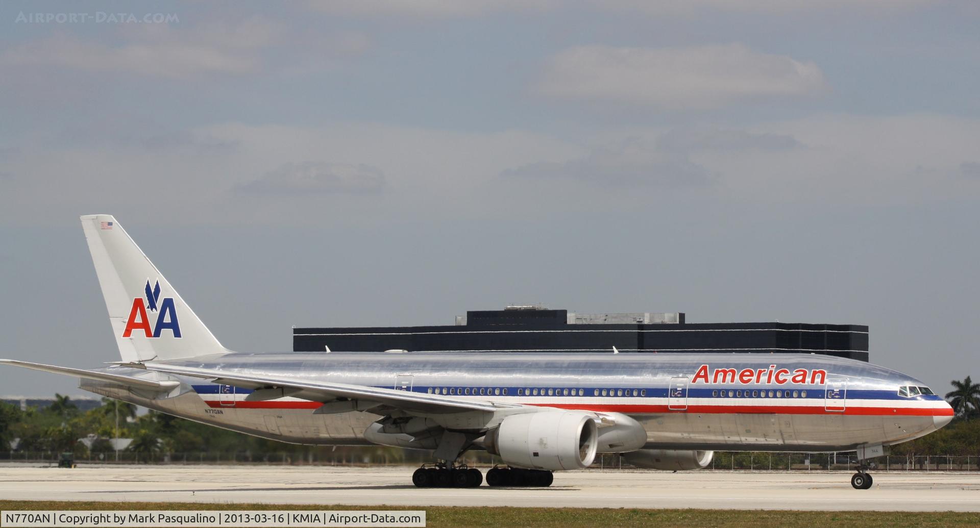 N770AN, 1999 Boeing 777-223 C/N 29578, Boeing 777-200