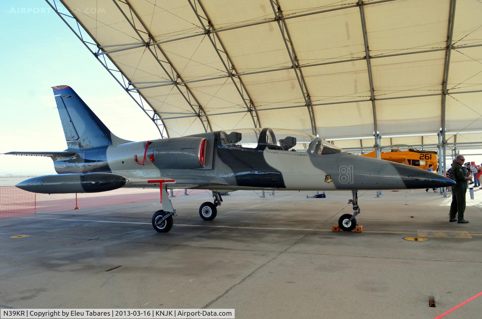 N39KR, 1985 Aero L-39C Albatros C/N 533219, Taken during an air show at the Naval Air Facility in El Centro, California.