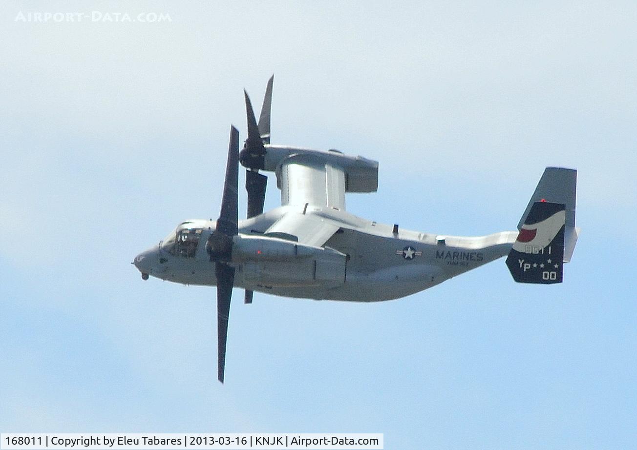 168011, Bell-Boeing MV-22B Osprey C/N D0141, Taken during an air show at the Naval Air Facility in El Centro, California.