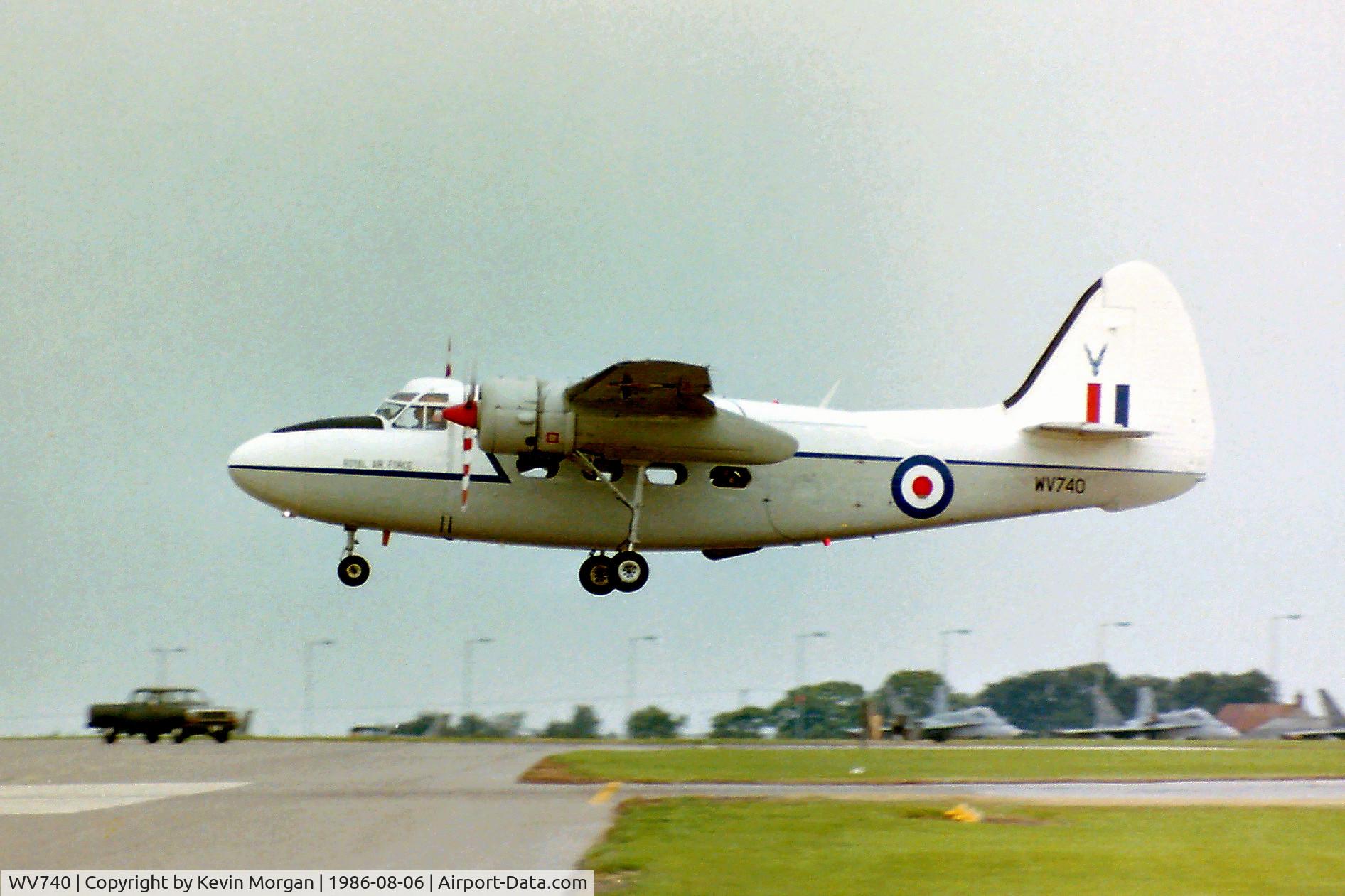 WV740, 1955 Hunting Percival P-66 Pembroke C1 C/N PAC/66/027, In service with 60Sq @ RAF Waddington