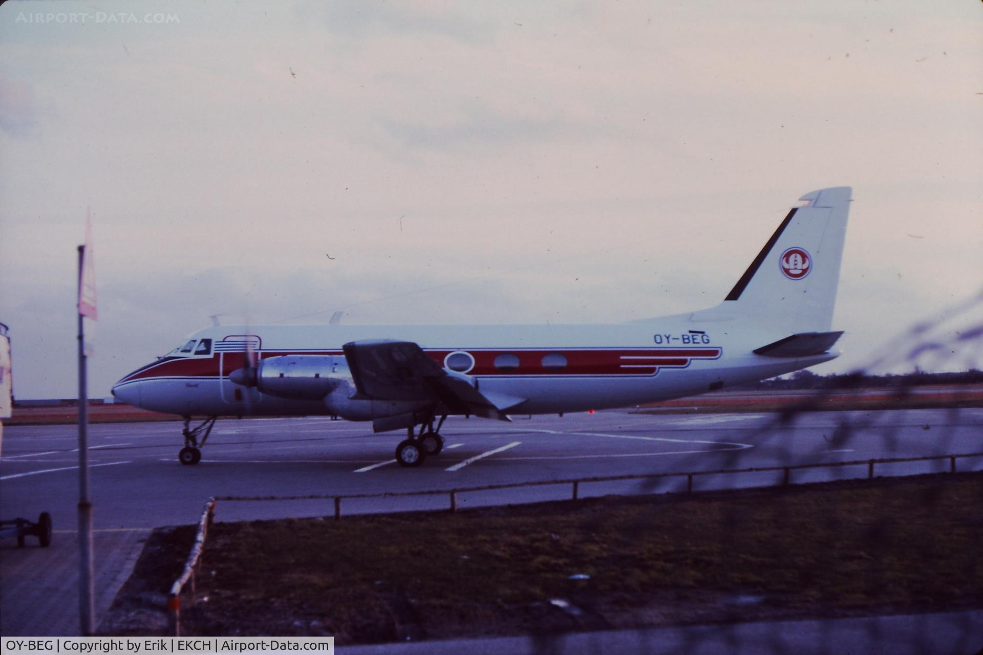 OY-BEG, 1967 Grumman G-159 Gulfstream 1 C/N 177, By Erik Oxtorp