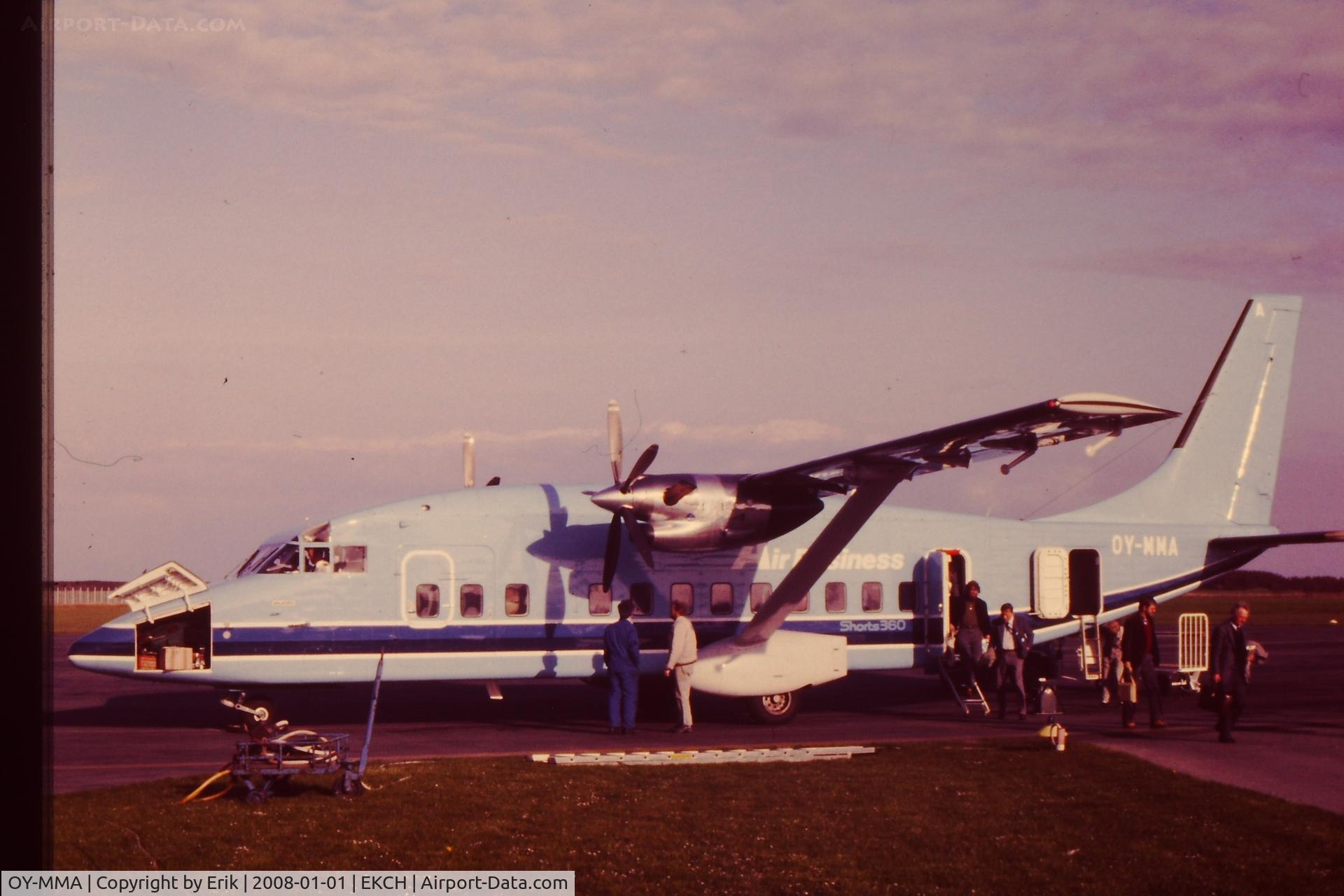 OY-MMA, 1983 Short 360-100 C/N SH.3632, By Erik Oxtorp