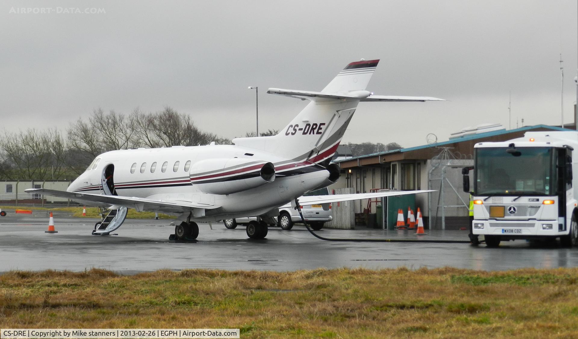 CS-DRE, 2005 Raytheon Hawker 800XP C/N 258725, Netjets Hawker 800XPI Being refuelled on the GAT