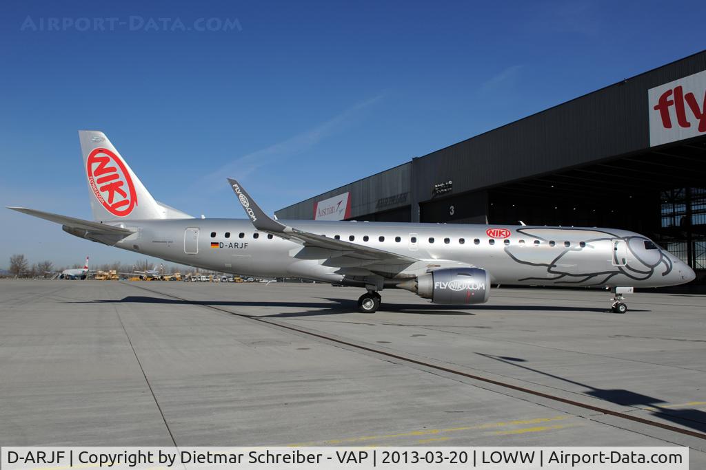 D-ARJF, 2011 Embraer 190LR (ERJ-190-100LR) C/N 19000420, Niki Embraer 190