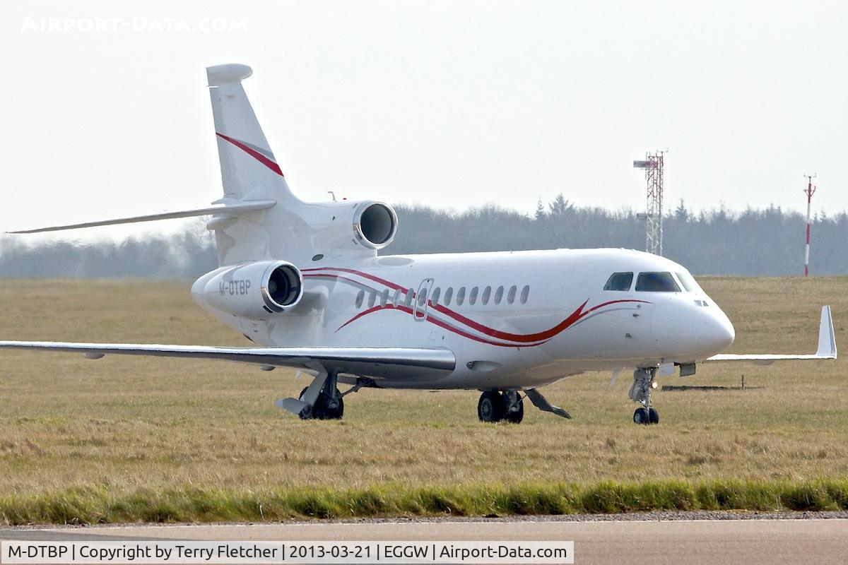 M-DTBP, 2012 Dassault Falcon 7X C/N 168, 2012 Dassault Falcon 7X, c/n: 168 at Luton