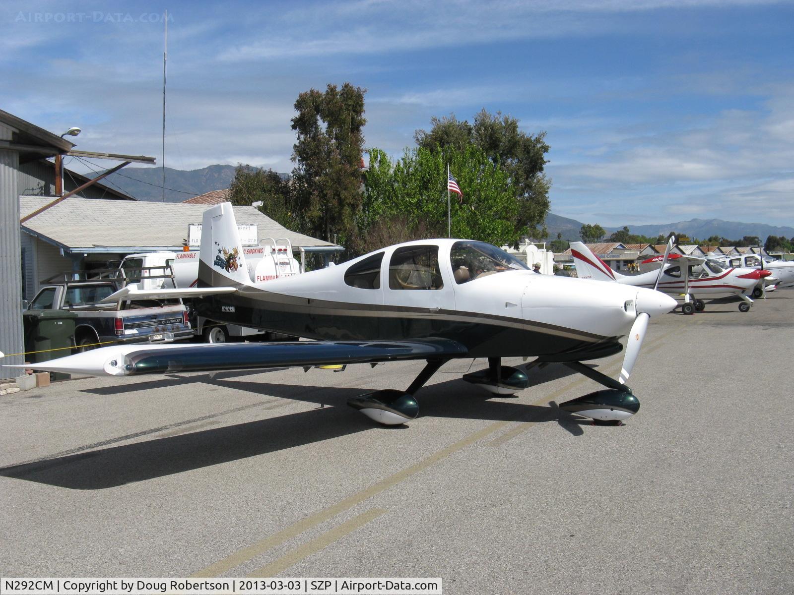 N292CM, Vans RV-10 C/N 40772, 2009 Irvani VAN's RV-10 'Crazy Moose', Lycoming IO-540-D4A5 260 Hp