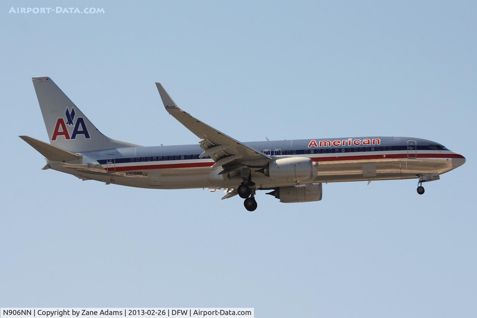 N906NN, 2012 Boeing 737-823 C/N 31155, American Airlines at DFW Airport