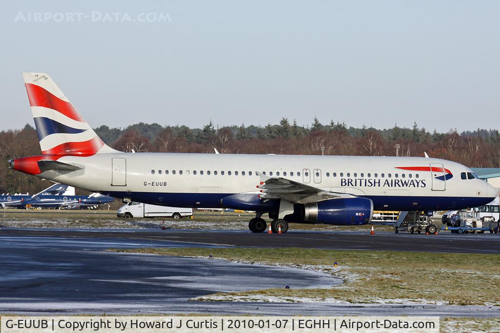 G-EUUB, 2002 Airbus A320-232 C/N 1689, British Airways.