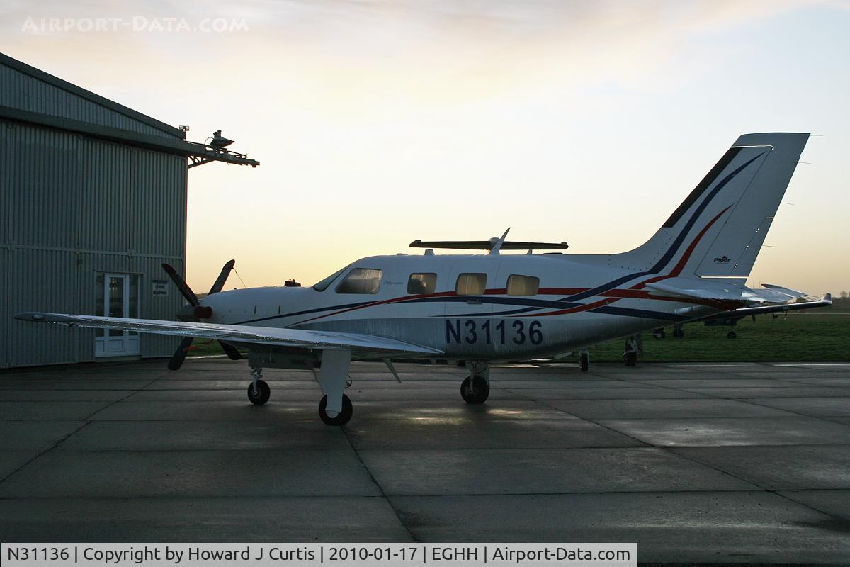 N31136, 2007 Piper PA-46-500TP Malibu Meridian C/N 4697309, Privately owned.