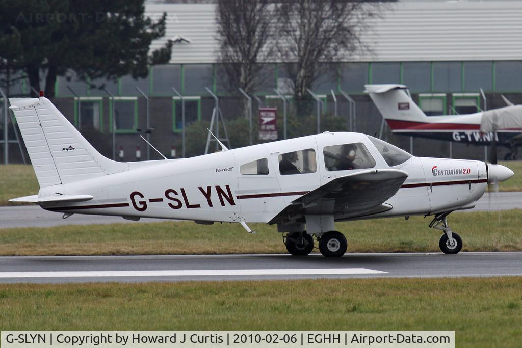 G-SLYN, 1981 Piper PA-28-161 Cherokee Warrior II C/N 28-8116204, Privately owned.