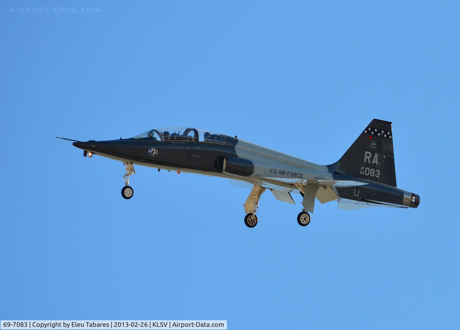 69-7083, 1969 Northrop T-38A Talon C/N T.6233, Taken during Red Flag Exercise at Nellis Air Force Base, Nevada.