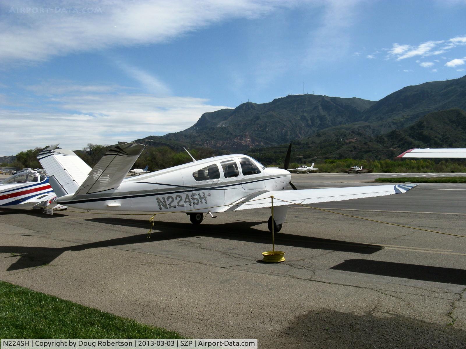 N224SH, 1970 Beech V35B Bonanza C/N D-9152, 1970 Beech V35B BONANZA, Continental IO-520-B 285 Hp