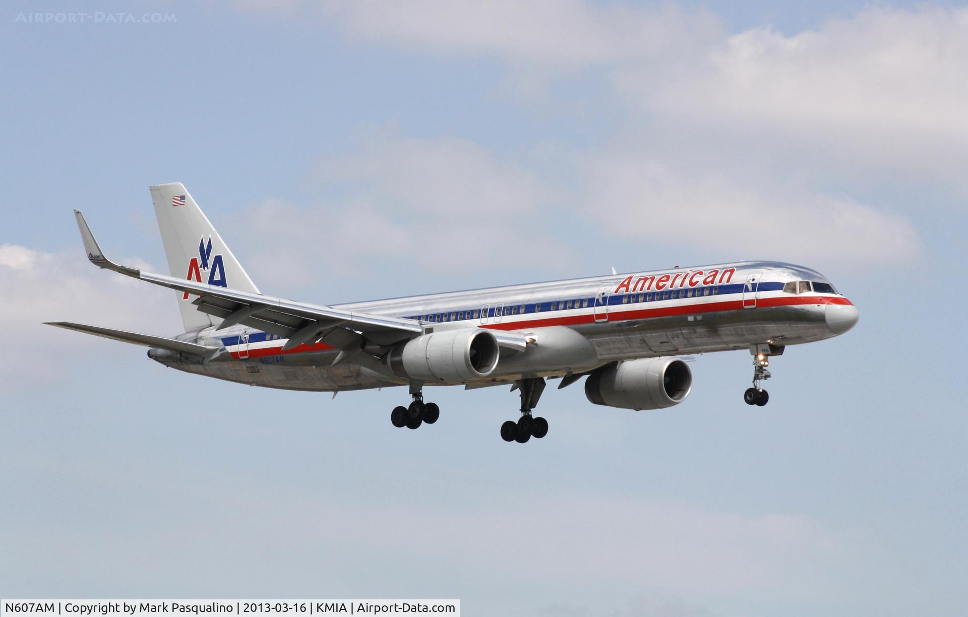 N607AM, 1996 Boeing 757-223 C/N 27058, Boeing 757-200