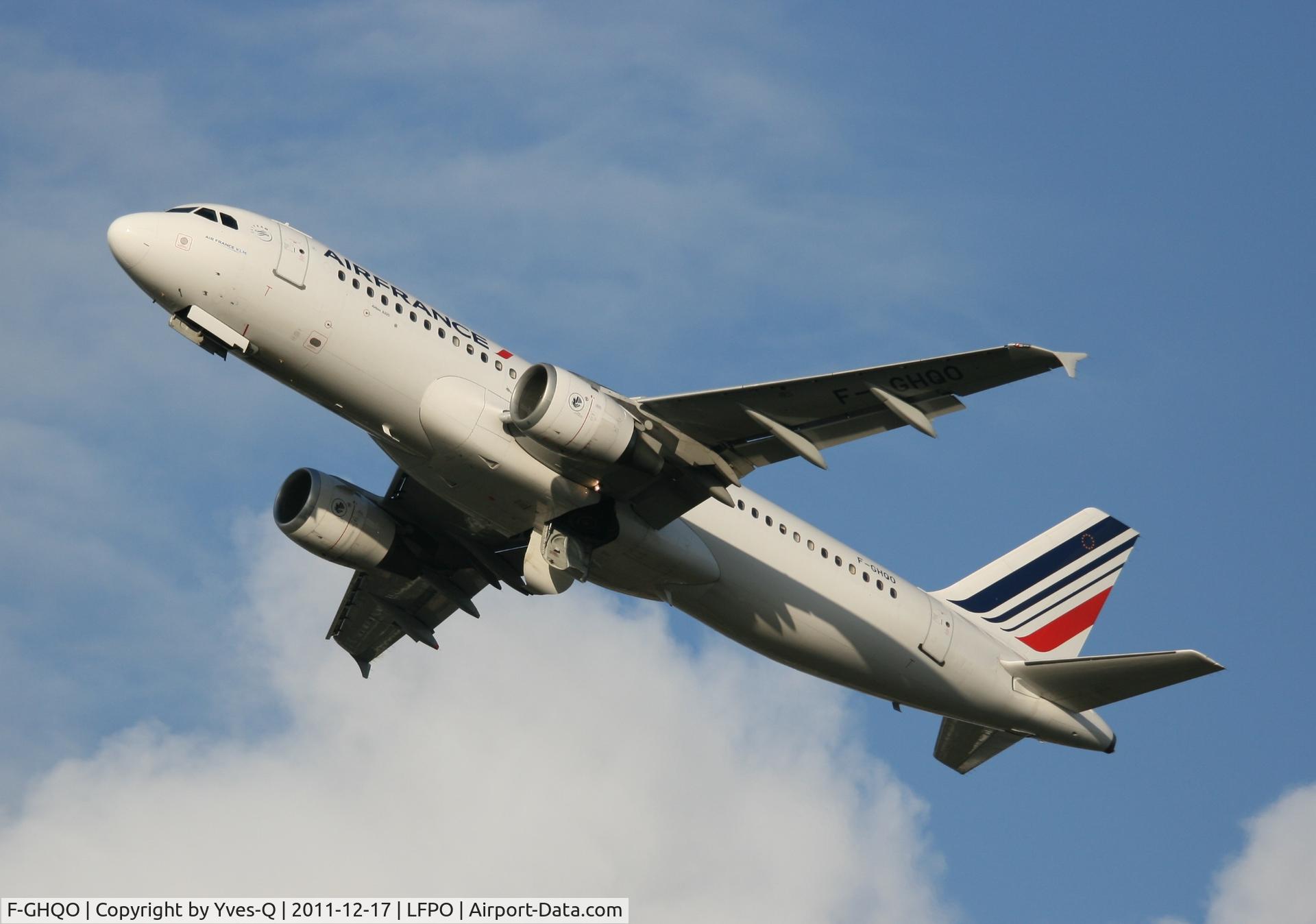 F-GHQO, 1991 Airbus A320-211 C/N 0278, Airbus A320-211, Take off rwy 24, Paris Orly Airport (LFPO - ORY)
