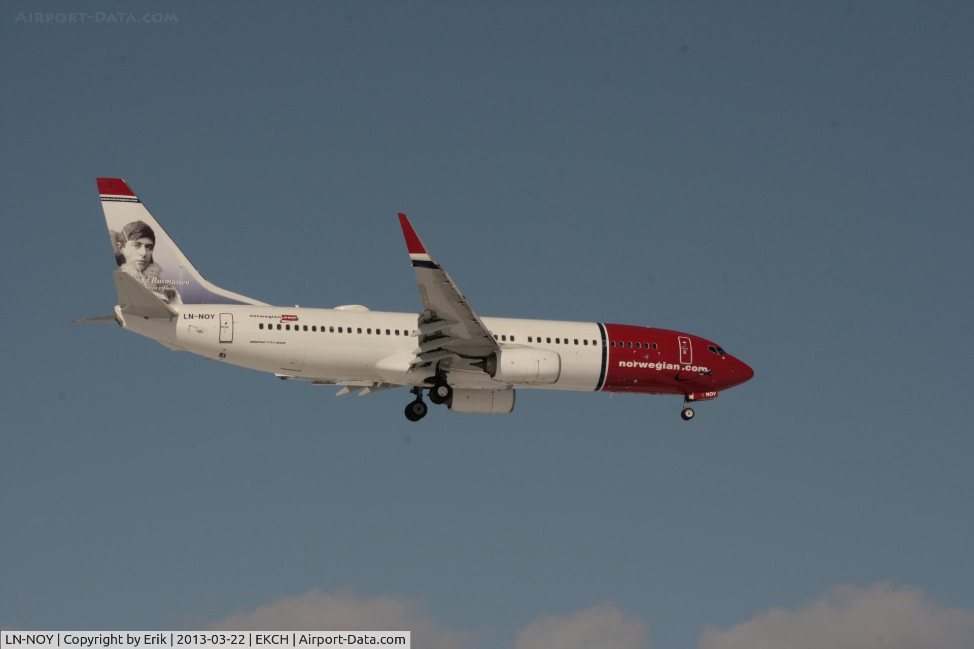 LN-NOY, 2012 Boeing 737-8JP C/N 39419, By Erik Oxtorp