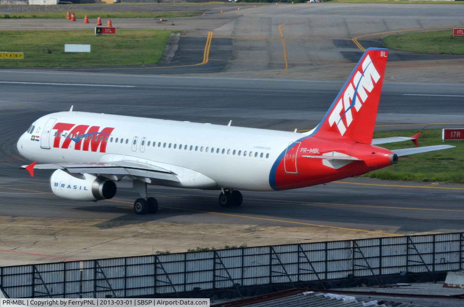 PR-MBL, 2003 Airbus A320-233 C/N 2044, TAM A320