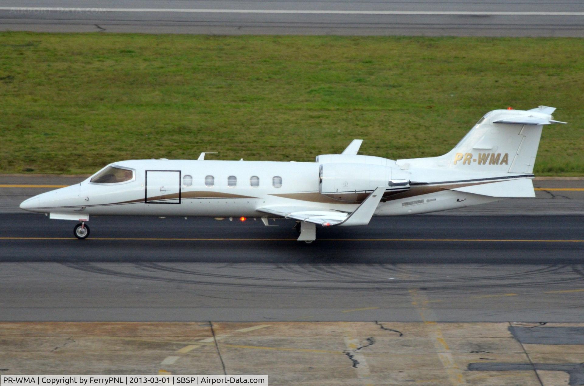 PR-WMA, 1996 Learjet 31A C/N 31A-131, Lj31A taxiing out
