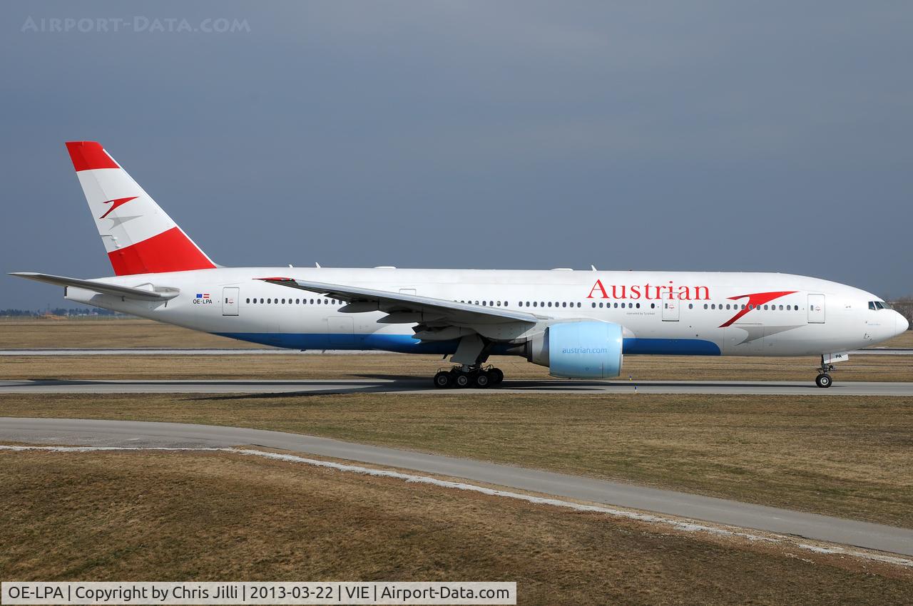 OE-LPA, 1997 Boeing 777-2Z9/ER C/N 28698, Austrian Airlines