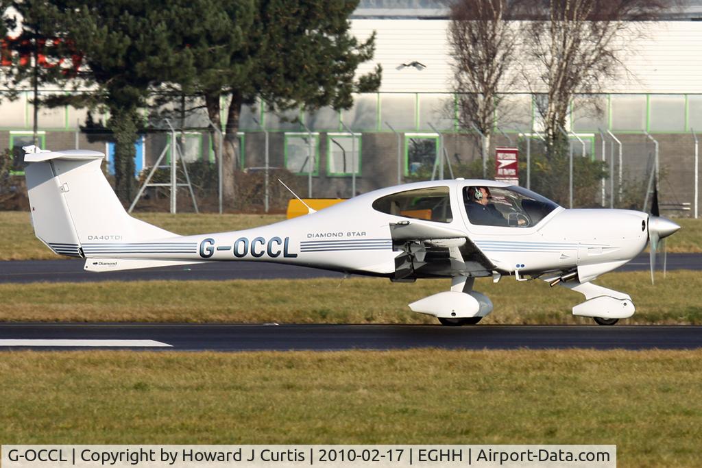G-OCCL, 2006 Diamond DA-40D Diamond Star C/N D4.237, Privately owned.