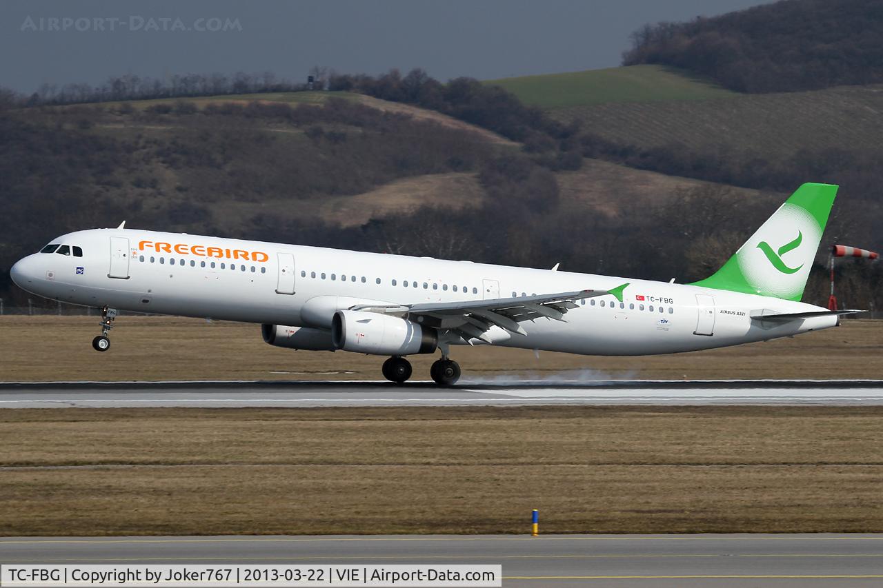 TC-FBG, 1998 Airbus A321-131 C/N 771, Freebird Airlines