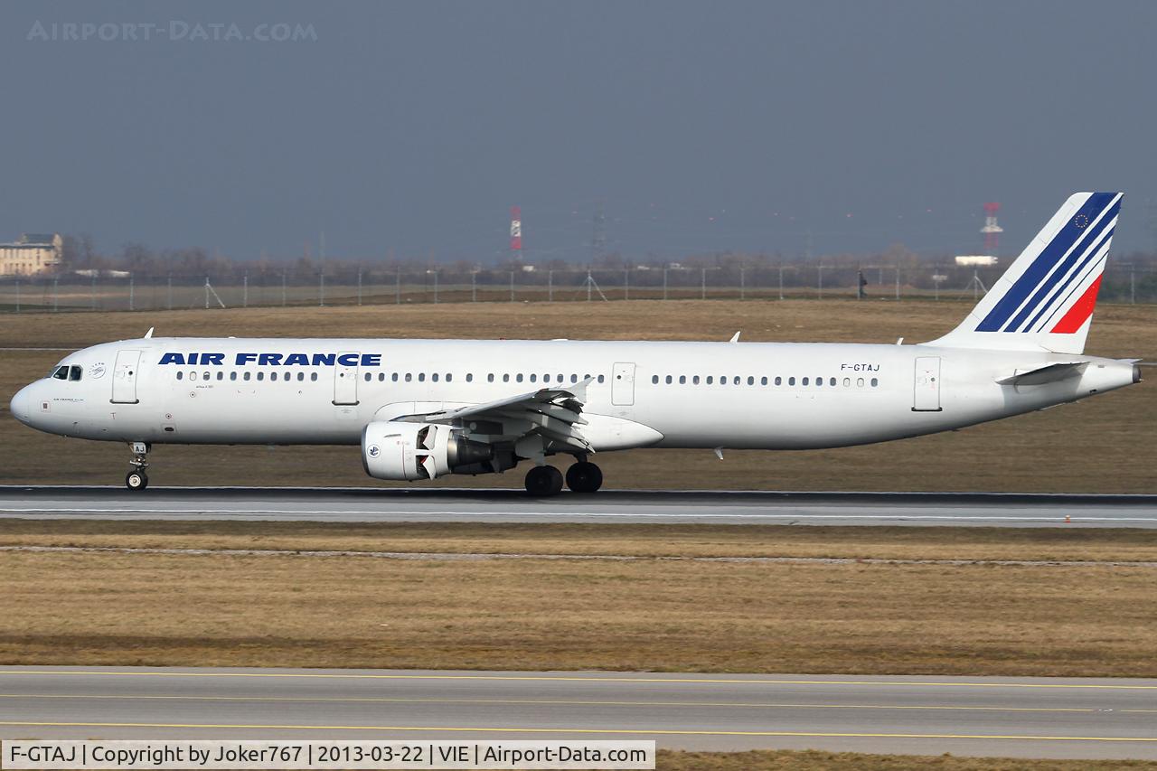 F-GTAJ, 2001 Airbus A321-211 C/N 1476, Air France
