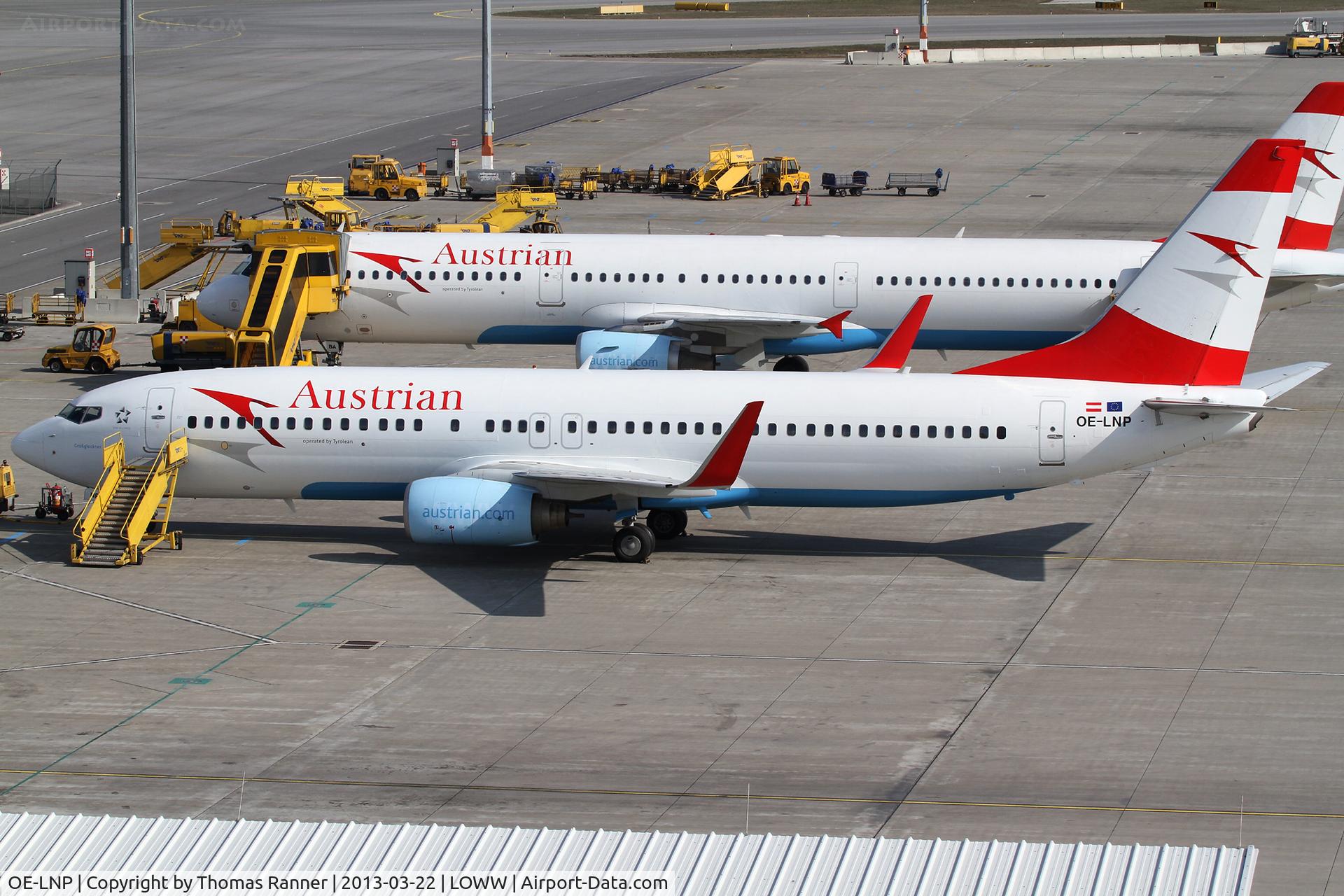 OE-LNP, 2002 Boeing 737-8Z9 C/N 30420, Austrian Boeing 737