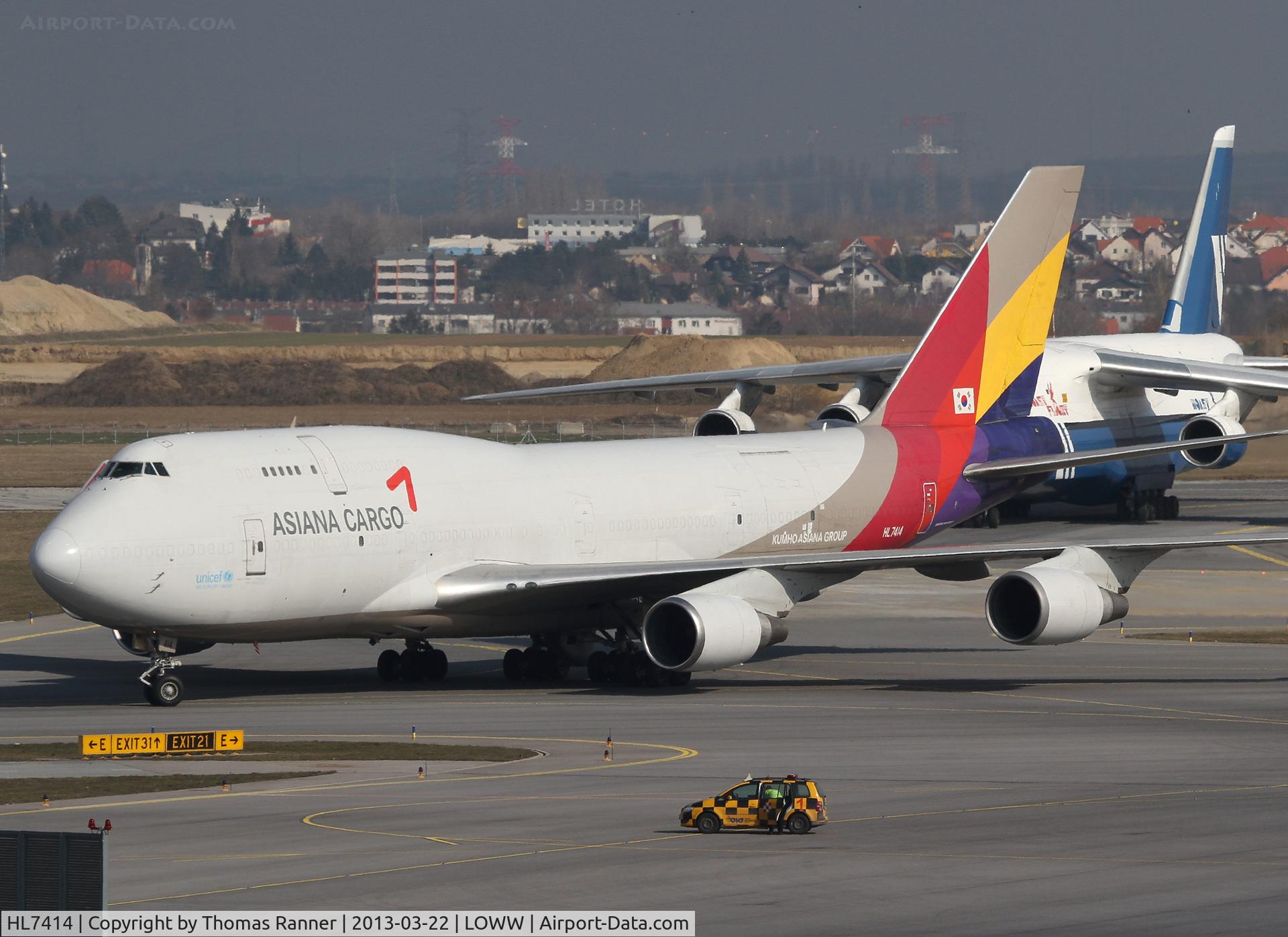 HL7414, 1991 Boeing 747-48EM(BDSF) C/N 25452, Asiana Airlines Boeing 747