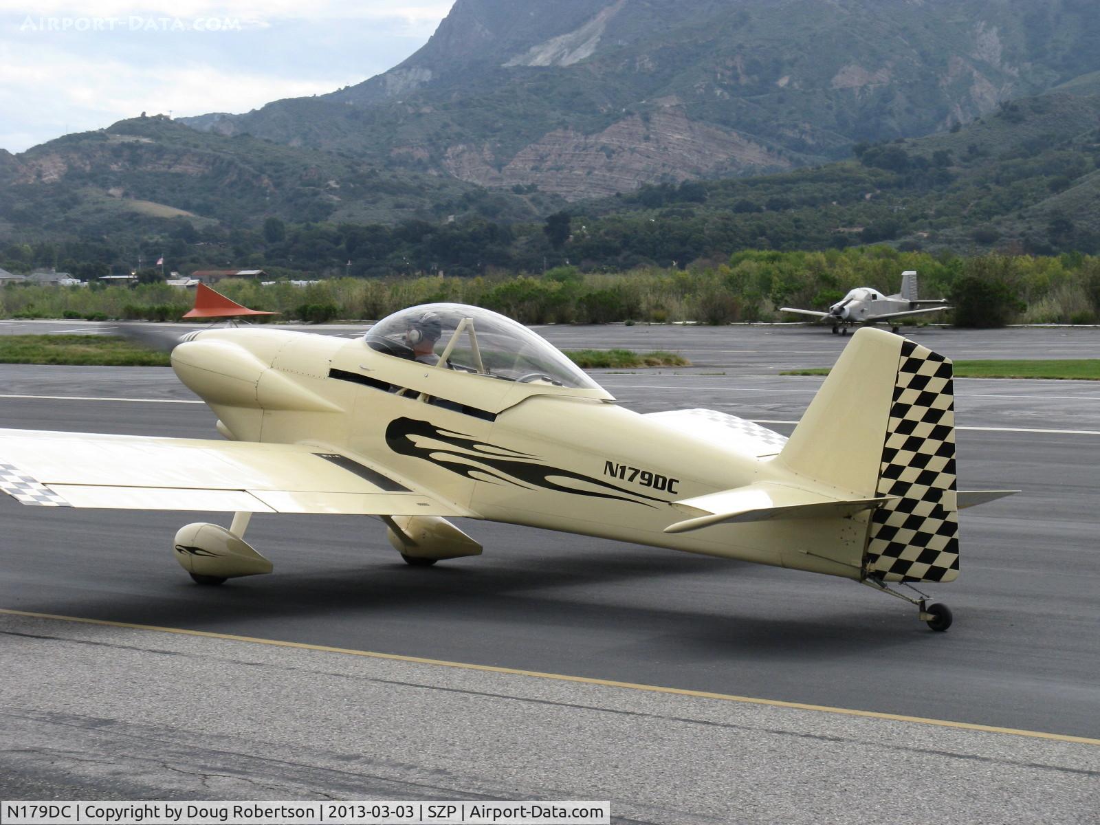 N179DC, 2003 Vans RV-4 C/N 4061, 2003 Fereira VAN's RV-4, Lycoming O-320, taxi