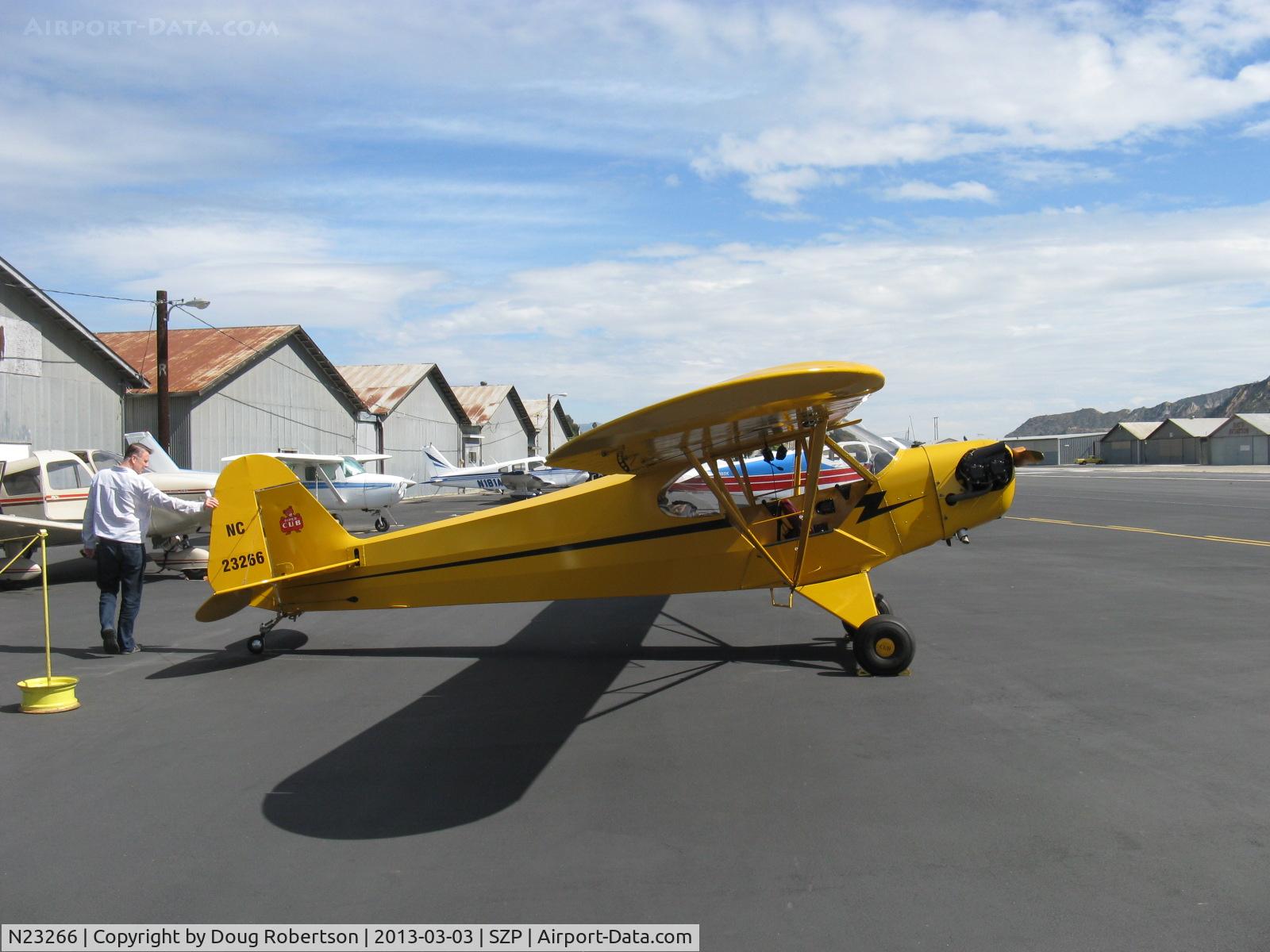 N23266, 1939 Piper J3C-65 Cub Cub C/N 3113, 1939 Piper J3C-65 CUB, Continental A&C65 65 Hp