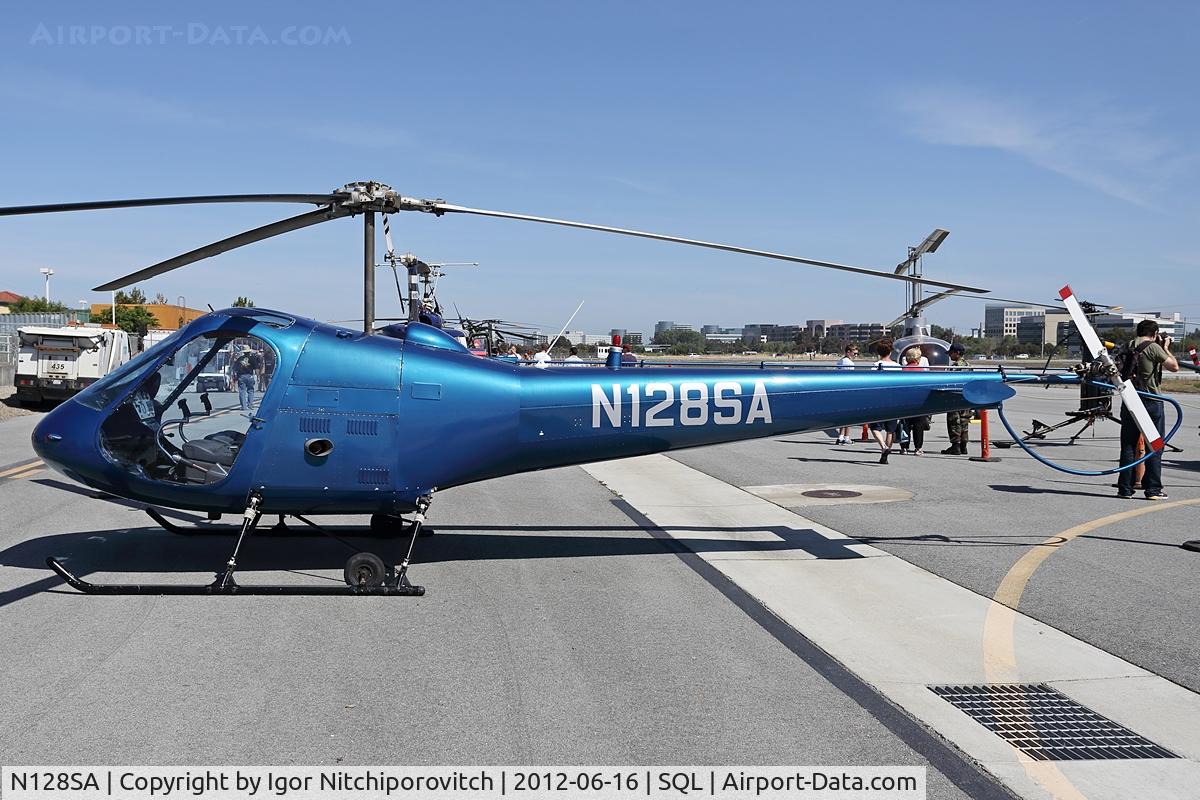 N128SA, 1976 Enstrom F-28C C/N 355, San Carlos 2012 Air Show