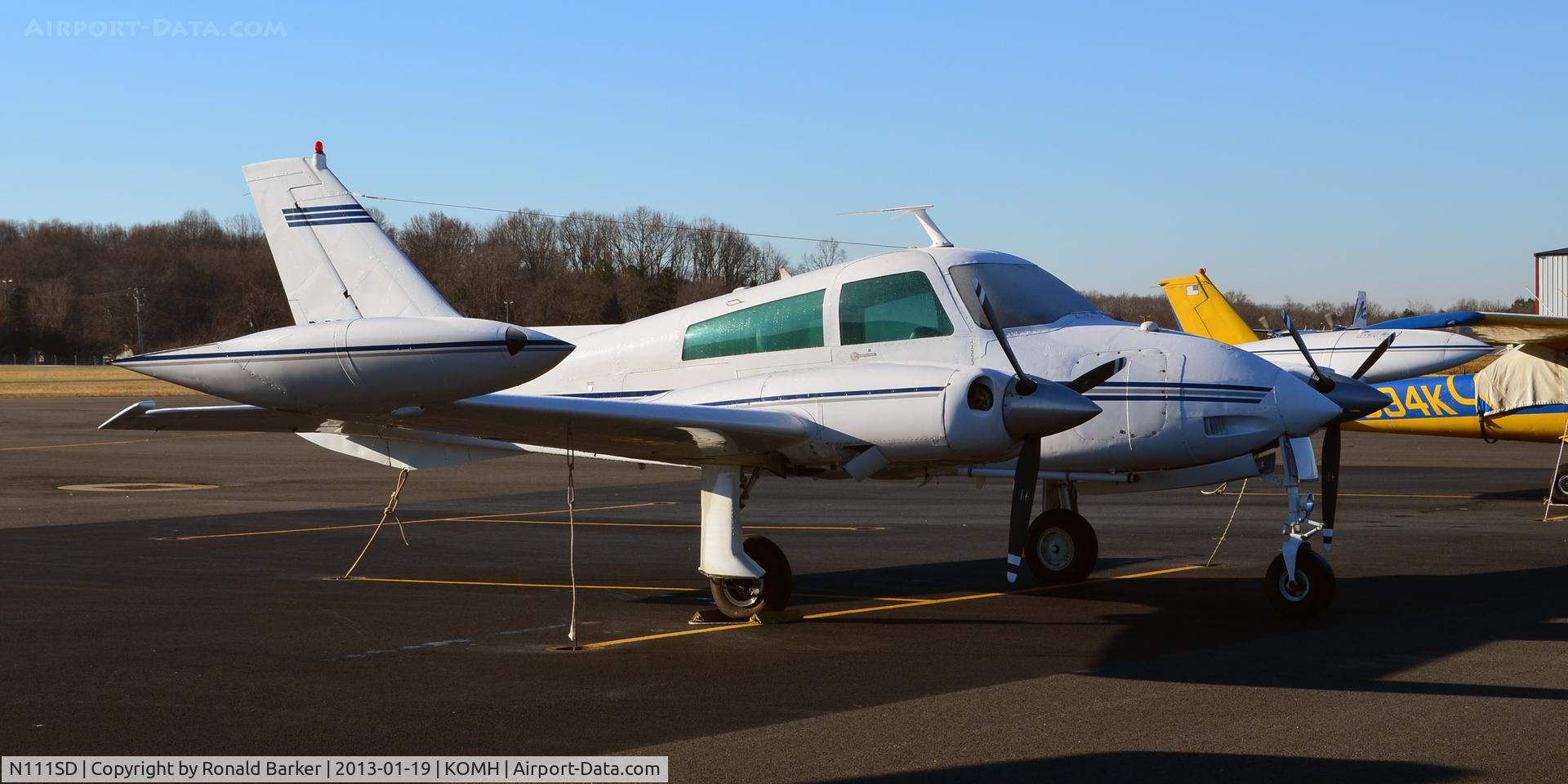 N111SD, 1969 Cessna T-310P C/N 310P0200, Orange