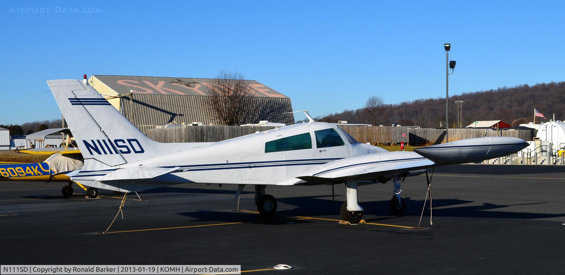 N111SD, 1969 Cessna T-310P C/N 310P0200, Orange