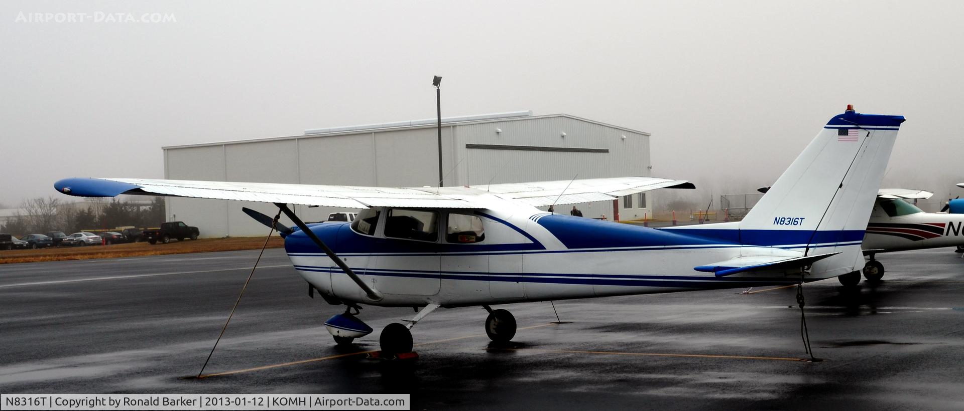 N8316T, 1961 Cessna 175C Skylark C/N 17557016, Orange