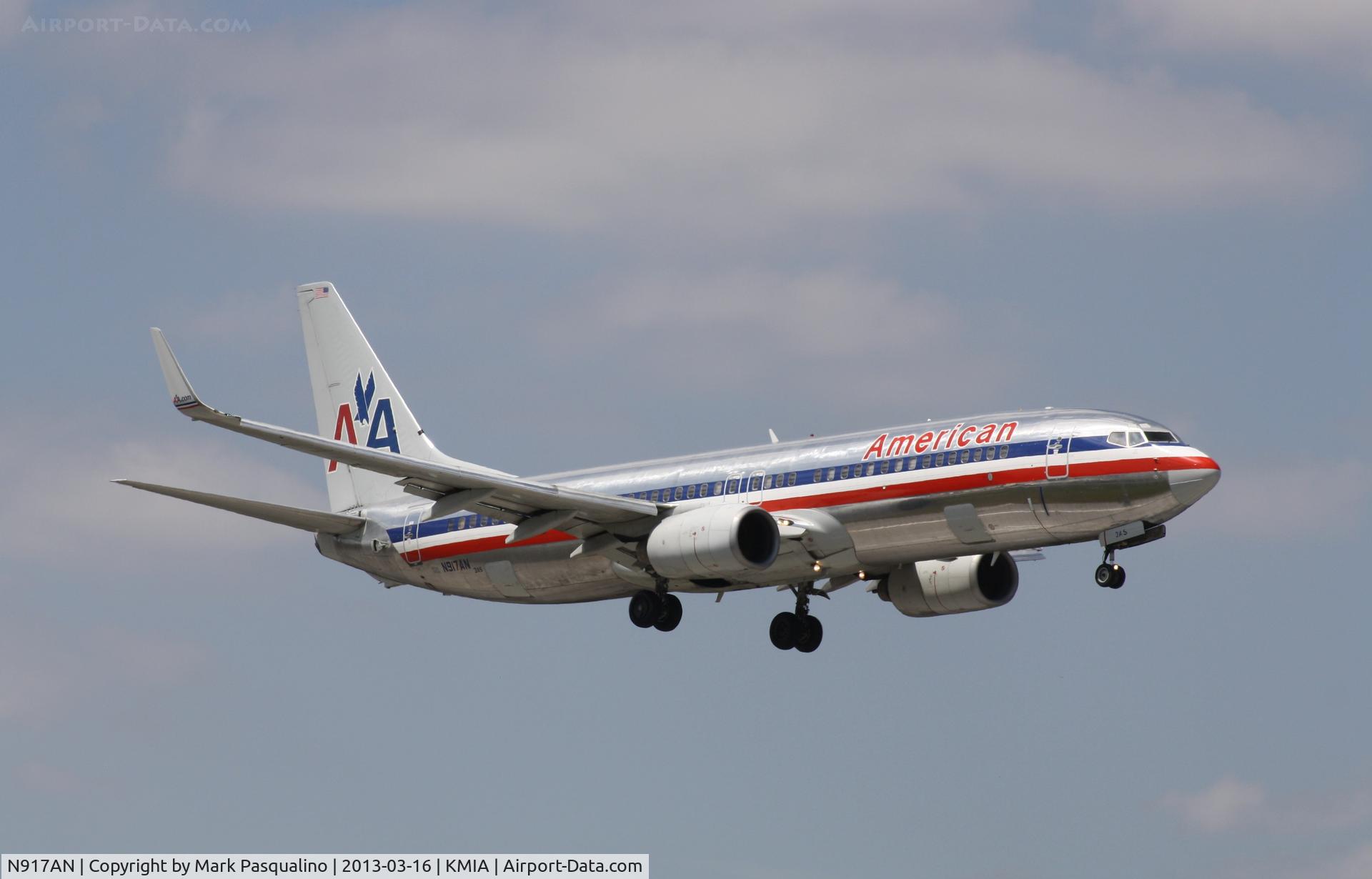 N917AN, 1999 Boeing 737-823 C/N 29518, Boeing 737-800